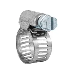 FIERO - 10 Abrazaderas En Acero Inoxidable Desde 13 Mm a 19 Mm