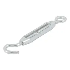 FIERO - Tensor de 10 cm En Acero Tipo Gancho - Argolla. Carga 40 kg