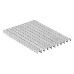 TRUPER - Caja de 5.000 Grapas para Grapadora Calibre 22. Largo 6 Mm