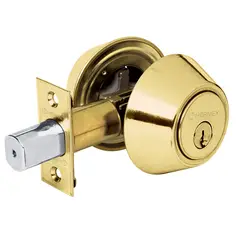 HERMEX - Cerrojo O Chapa de Seguridad para Entrada. Latón Claro