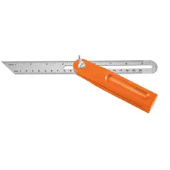 TRUPER - Escuadra Falsa de 10'' (25 Cm) En Acero Inoxidable y Abs