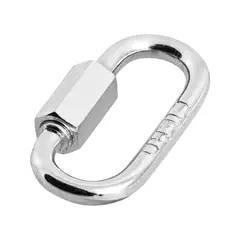 FIERO - Mosquetón de 38 Mm Con Tuerca de Seguridad. Carga 100 kg