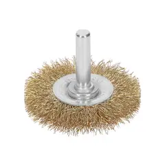 TRUPER - Grata Circular de Alambre Grueso de 2'' Zanco de 1/4''