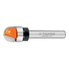 TRUPER - Fresa Media Caña con Balinera Diámetro 1/2" Corte 9.5 mm