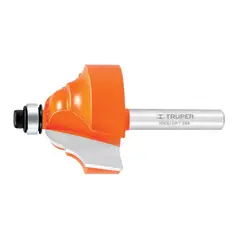 TRUPER - Fresa Doble Romana Balinera Diámetro 1.3/8" Corte 22.2 mm