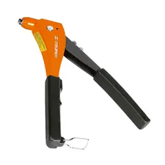 TRUPER - Remachadora Profesional de 10 Pulgadas con 4 Boquillas Cambiables
