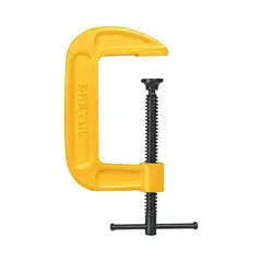 PRETUL - Prensa Tipo C de 3 Pulgadas Cuerpo de Hierro Nodular