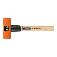 TRUPER - Maceta Octagonal de 4 lb con Mango de Encino de 12 Pulgadas