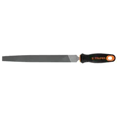 TRUPER - Lima Plana Bastarda de 10 Pulgadas Mango Comfort Grip