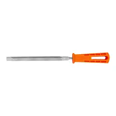 TRUPER - Lima Triangular Pesada Bastarda de 7 Pulgadas Mango Ergonómico