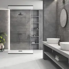 ATTMOSFERAS - Piso Porcelanato Mood Relieve Graphite 60x120 Natural Rec Cj/X 1,44 M2
