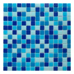 ATTMOSFERAS - Mosaico Plage Blue Medium 32.7x32.7cm Cj/ X 20 Und