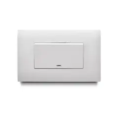 VETO - Interruptor Simple Botón Ancho Vive