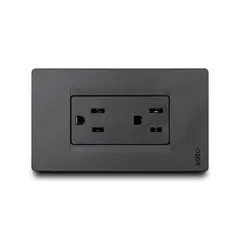 undefined - Tomacorriente Doble Premium Black