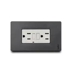 undefined - Tomacorriente Doble Gfci Premium Black