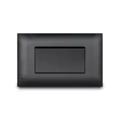 VETO - Interruptor Simple No Neon Negro