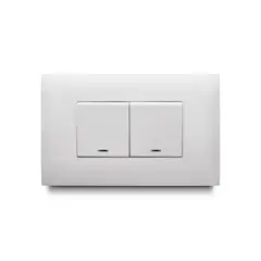 VETO - Interruptor Doble Botón Ancho Vive