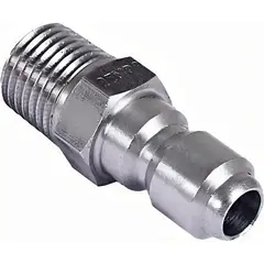 MI T M - Enchufe de Conexión Rápida Rosca Macho Npt de 1/4 X 1/4 Pulgadas