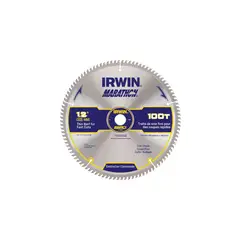 IRWIN - Disco de Corte para Sierra Circular 30.48 cm 100 Dientes