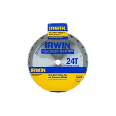 IRWIN - Disco de Corte para Sierra Circular de 16.51 cm 24 Dientes
