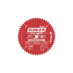 DIABLO - Disco de Corte para Sierra Circular 18.41 cm 48 Dientes Metal