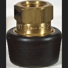 MI T M - Enchufe Hembra de Acople Rápido de Latón de 1/4 Pulgadas