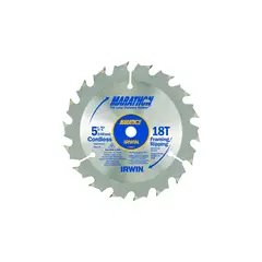 IRWIN - Disco de Corte para Sierra Circular 13.97 cm 18 Dientes