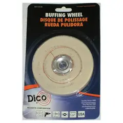 undefined - Disco de Franela de 10.16 cm con Almohadilla Cosida