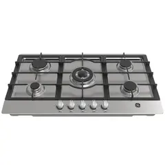GENERAL ELECTRIC - Estufa Empotrable 5 Quemadores Gas Natural 86x51 cm