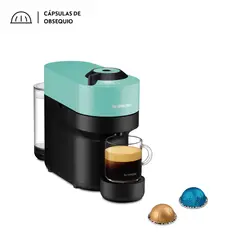 NESPRESSO - Cafetera Vertuo Pop Aqua