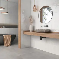 ATTMOSFERAS - Ceramica Pared Pool Grey 31.6x60 Brillante Cj/X 1,52 M2