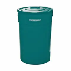 COLEMPAQUES - Caneca Cilíndrica 208 Litros Tapa Plana Verde