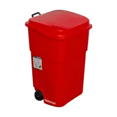 COLEMPAQUES - Carro Durakart 80 Litros Rojo