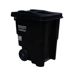 COLEMPAQUES - Carro Durakart 340 Litros Negro (90 Galones)