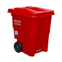 COLEMPAQUES - Carro Durakart 340 Litros Rojo (90 Galones)