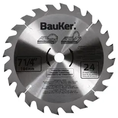 BAUKER - Disco Corte Madera 7-1/4 16 Dientes