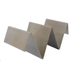 COMLEC - Porta Shawarma Zigzag-2 Puestos Inox