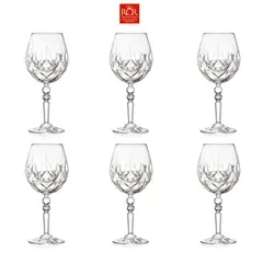 RCR - Set x6 Copa Alkemist Vino Tinto Cristal 670 Cc