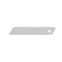 TRUPER - 50 Cuchillas Para Bisturí De 18 Mm En Acero Sk4 Con Estuche