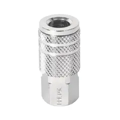 PRETUL - Acople Rápido Cromado de 1/4 NPT para Compresor Hembra