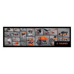 TRUPER - Cubre Mostrador De Vinil 200 Cm X 60 Cm. Productos