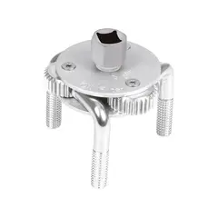 TRUPER - Llave de 3 Puntos para Filtro de Aceite 76 mm a 114 mm