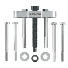 TRUPER - Juego de Extractor de Volantes de 11 Piezas y Cabeza de 5/8 Pulgadas