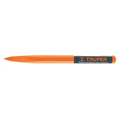 TRUPER - Cincel de Punta Largo 30 cm con Sección Hexagonal de 3/4 Pulgadas