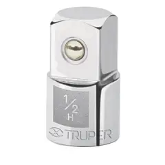 TRUPER - Adaptador para Ratchet y Copas Hembra 1/2 Pulgada Macho 3/4 Pulgadas