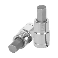 TRUPER - Copa Estándar de Punta Bristol 12 mm Cuadrante de 1/2 Pulgada