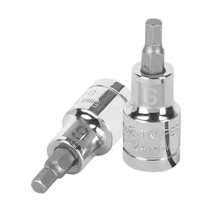 TRUPER - Copa Estándar de Punta Bristol 6 mm Cuadrante de 1/2''