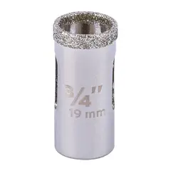 TRUPER - Sierra Copa Diamantada de 3/4'' 19 mm Borde Continuo