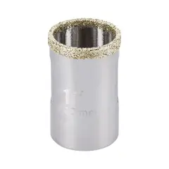 TRUPER - Sierra Copa Diamantada de 1'' 25 mm Borde Continuo