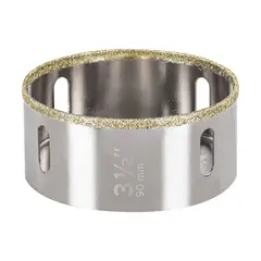 TRUPER - Sierra Copa Diamantada de 3.1/2'' 89 mm Borde Continuo
